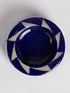Blue Pottery T-Light Holder Set Of 2 Pcs.